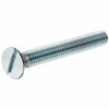 Hillman No. 10-24 X 1-1/2 in. L Slotted Flat Head Zinc-Plated Steel Machine Screws 8 pk, 10PK 7800